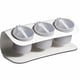 thumbnail image 1 of Inicio Fersonation con tapa Suministros de cocina Condimento Jar Sal Caja de almacenamiento de azúcar Fersonation Box Fersonation Box para Fersonation Pot (Blanco) LingWen 8390614655461, 1 of 1