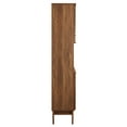 thumbnail image 6 of Render Tall Bathroom Storage Cabinet in Walnut, 6 of 9