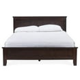 thumbnail image 2 of Baxton Studio Spuma Wood  Full Panel Bed in Cappuccino, 2 of 3