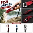 thumbnail image 2 of Fish Lip Gripper, Red with Non Slip Grip, 1 Pack, Saltwater and Freshwater Fishing Tool, 2 of 9
