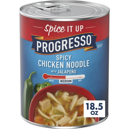 Progresso Spicy Chicken Noodle Soup with Jalapeño, 18.5 oz