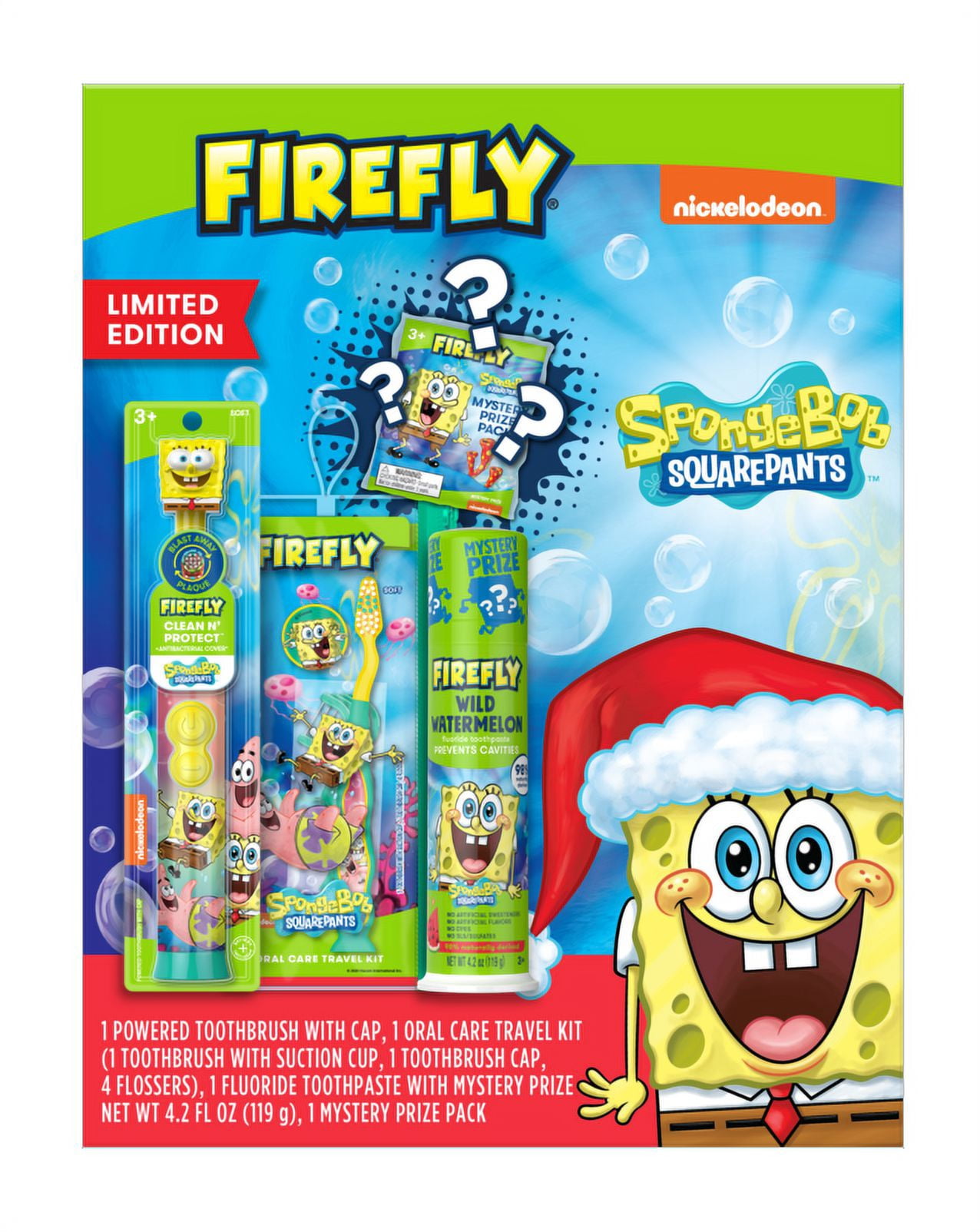 Firefly SpongeBob SquarePants Limited Edition Smile Value Pack
