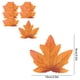 thumbnail image 3 of 50Pcs Fall Artificial Maple Leaves Fake Fall Maple Leaves For Thanksgiving Halloween Faux Autumns Maple Leaves For Wedding Party Harvests Season, 3 of 7