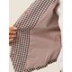 thumbnail image 5 of Chaleco a Cuadros Allegra K para Mujer Cuello de Solapa Muescas Vintage Rosa XS, 5 of 5