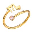 thumbnail image 1 of Doce Constelación Zircon Anillo de Moda y Anillo Doce Constelación Anillo, 1 of 3