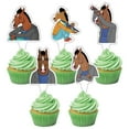 thumbnail image 5 of 32 Pcs For BoJack Horseman Theme Birthday Party Decoration Set - Includes Happy Birthday Backdrop Decorations, Cupcake Toppers, and Balloons for Celebrations, 5 of 5