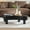 Black#5, variant on Coffee Tables 43.70 Inch Modern Handcraft Drum Coffee Table Oval Coffee Table for Living Room,Small Wooden Coffee Table with Sturdy Pedestal for Office,Walnut,Wooden Coffee Tables
