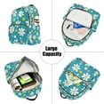 thumbnail image 5 of FORMRS Mini Backpack Purse for Women Quilted Travel Daypack Casual Shoulder Bag, Small Daisy, 5 of 7