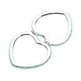 thumbnail image 4 of Unique Bargains 1 Pc Heart-shape Makeup Mirror for Travel Vacation Green PU ABS Glass, 4 of 5
