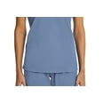 thumbnail image 4 of ELEMENTS BY ALEXANDERS UNIFORMS Women's EL9105 2-Pocket V-Neck Four Way Stretch Scrub Top Ceil Blue X-Large, 4 of 4