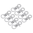 thumbnail image 1 of Cierres Giratorios de Seguridad Unique Bargains 44mm Colorido Garra para Llaves Gris 8uds, 1 of 7