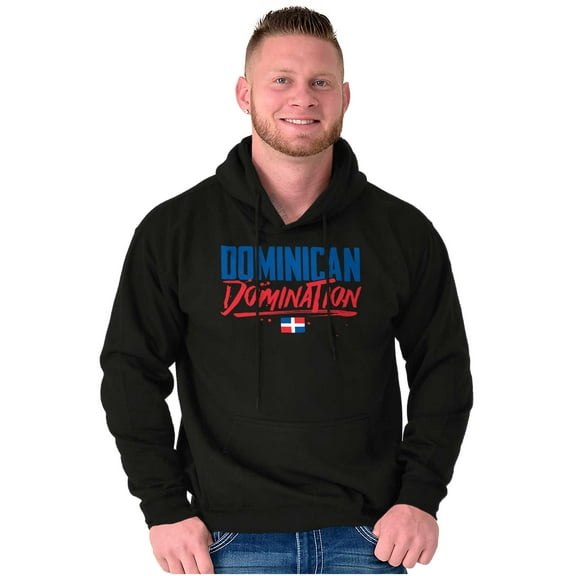 Dominican Domination Proud Loud DR Hoodie Sweatshirt Women Men Brisco Brands S
