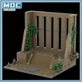 thumbnail image 2 of Blocks MOC Building Minifig Display Stand Yavin 4 Temple Grand Audience Chambe Showing Model Bricks DIY Toys Gift 231027, 2 of 3
