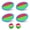 Pink, Green,light Blue, variant on Stcellnmex 4 Paddles 2 Balls Nylon Toss and Catch Ball Set Pink Green Light Blue Multipurpose Outdoor Sports Accessories for Beach Backyard Adult Activities