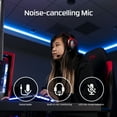 thumbnail image 6 of HyperX Cloud II Wireless - Gaming Headset for PC, PS4/PS5, Nintendo Switch, Long Lasting Battery Up to 30 Hours, 7.1 Surround Sound, Memory Foam, Detachable Noise Cancelling Microphone, Mic Monitoring, 6 of 12