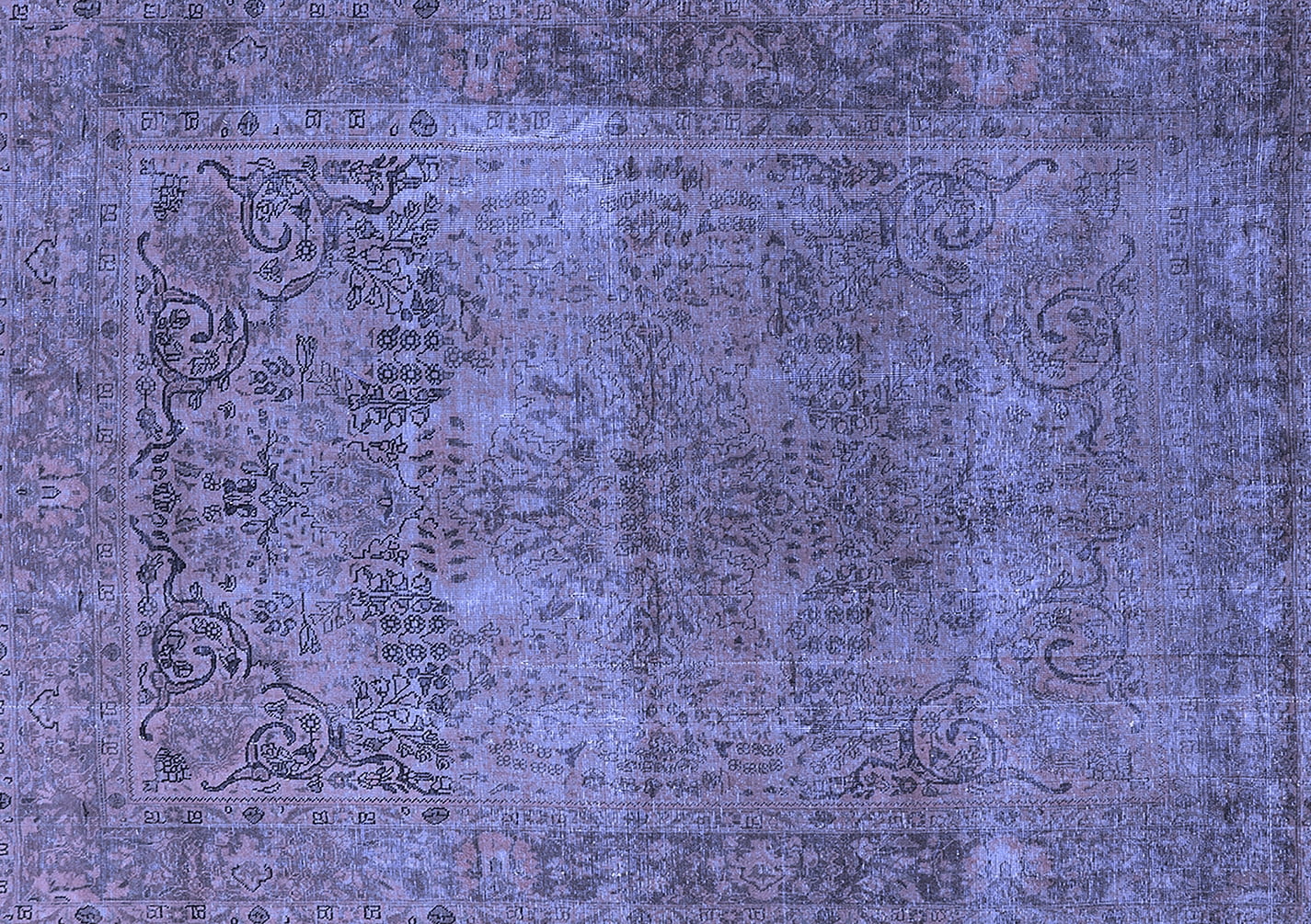 Ahgly Company Indoor Rectangle Oriental Blue Traditional Area Rugs, 7