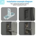 thumbnail image 4 of Seguro de puerta para lavadora Fuzqq 5304505088 compatible con Electrolux, 4 of 7