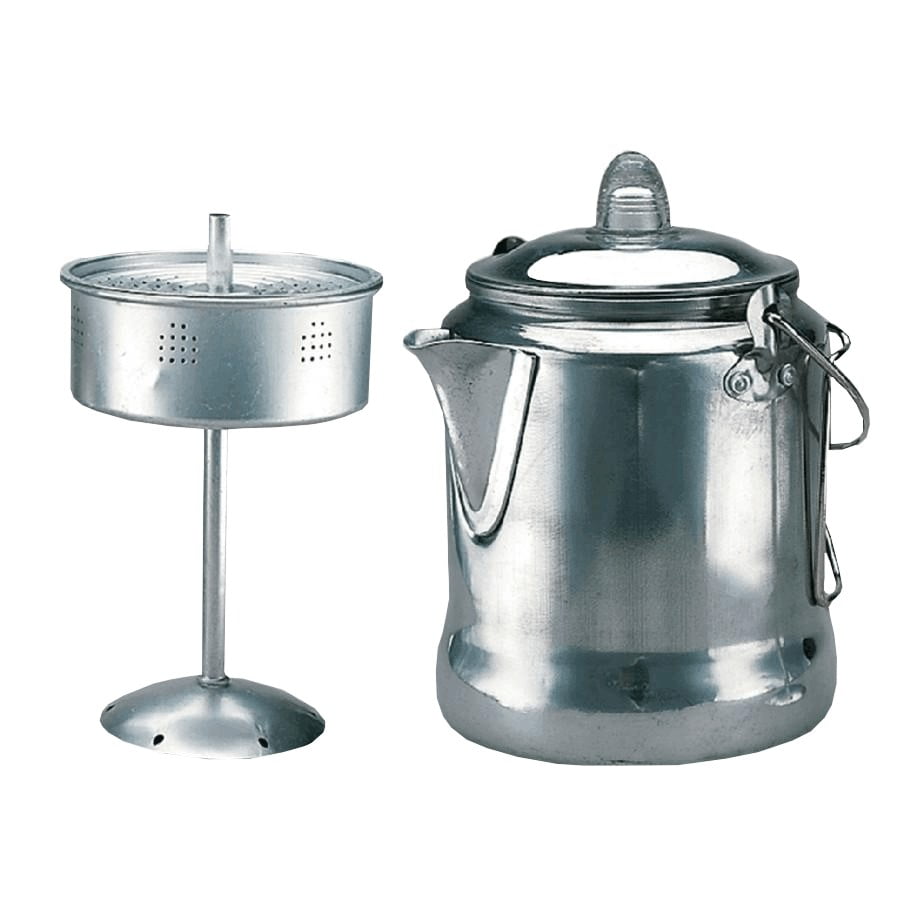 9 Cup Aluminum Camping Coffee 