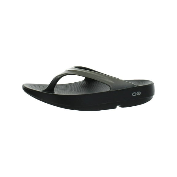 Oofos Womens Oolala Slip On Casual Flip-Flops