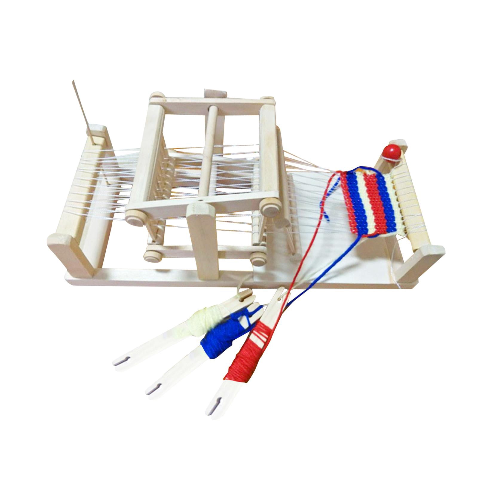 GUOOL Kids Weaving Loom DIY Multifunctional Hand Knitting Machine for Beginners for Hand Eye Coordination Hands on Skills Concentration