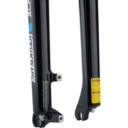 SunTour SR XCM Suspension Fork: 26"" 1"" Threadless Steerer 100mm Travel Linear, Black