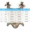 thumbnail image 2 of Women's Renaissance Floral Overbust Corset Lace Up Front Bustier Corset with Zipper Coffee M, 2 of 5