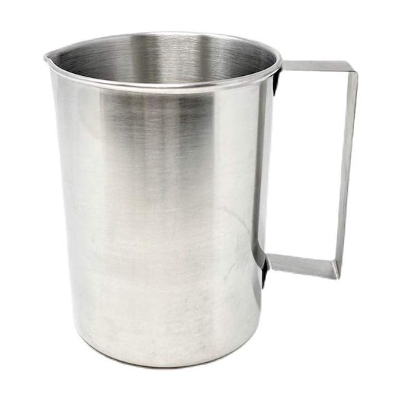 Edu-Labs Stainless Steel Lab Beakers with Handle, Griffin-Style