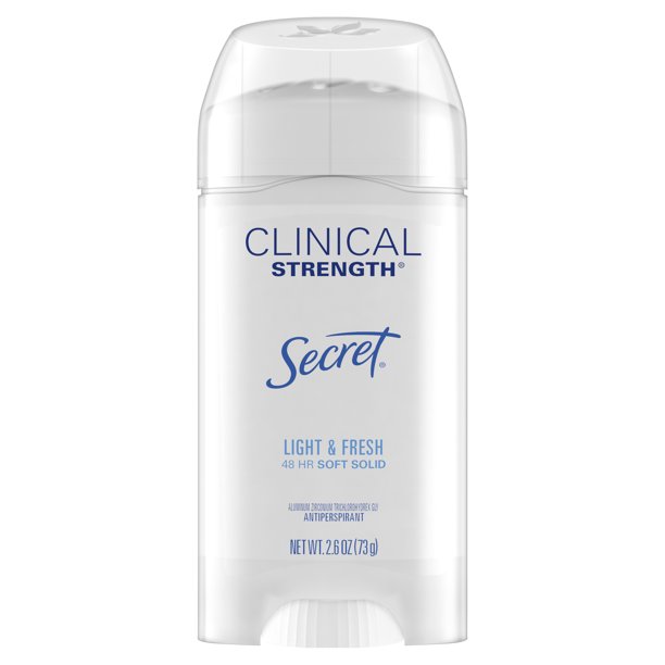 Secret Clinical Strength Antiperspirant Deodorant, Soft Solid Light