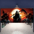 thumbnail image 5 of Heavy Duty Garage Banner 15x7 Feet Halloween Theme Polyester Material Durable Weather Resistant Easy to Hang Reinforced Edges for Halloween Party Photo Scenes, 5 of 5
