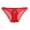 Red, variant on Women's Panties Cartoon Letter Print Briefs for Everyday Comfort and Playful Style Black M