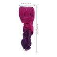 thumbnail image 3 of 1 UNID Creative Faux Pein Pieza Pretty Hair Extension Piece Piedra Pelo Faux Práctico, 3 of 7