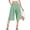 Mint Green, variant on Women’s Flowy Capri Pants Wide Leg Casual Gaucho Pants with Pockets High Waist Lounge Pants Mint Green XL
