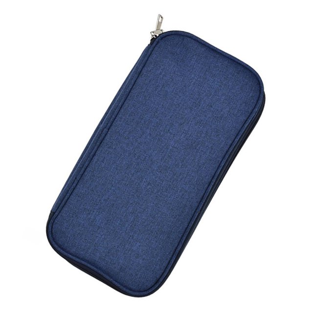 Injueey Bolsa de almacenamiento de gancho de ganchillo, estuche para agujas de tejer, organizador de agujas de tejer, bolsa de almacenamiento, bolsa de Almacenamiento y organización del hogar Azul Injueey HA024684-01