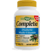 Nature's Way Completia Diabetic Multivitamin, High Potency B-Vitamins. 90 Tablets