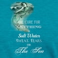 thumbnail image 3 of CafePress - The Mermaids Cure Women's Deluxe T Shirt - Womens Tri-blend T-Shirt, 3 of 4