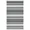 Gray, variant on Hasoo 8' x 10' Black & Brown Outdoor Rug Plastic Straw Geometric Striped Carpet Waterproof PP Tube Woven Portable Mat for Patio Decor, Balcony, Picnic