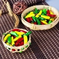thumbnail image 3 of 300/100Pcs Artificial Little Chili Simulation Pepper Mini Three-Colour (Red + Yellow + Green) Small Hot Pepper Lifelike Fake Vegetable Home Decor, 3 of 6
