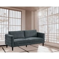 thumbnail image 2 of K-Living Brayden Sofa In Charcoal Grey Fabric Upholstery, 2 of 6