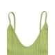 thumbnail image 3 of Txlixc Blusas cortas sin espalda con cuello en V y tirantes finos acanalados para mujer Txlixc Sexy, 3 of 6