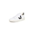 thumbnail image 2 of Tenis Veja V-10 Leather para hombre extra blanco/negro, 2 of 3