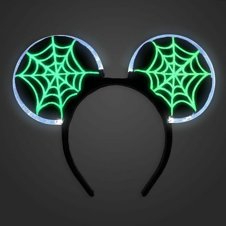 Mickey Glow Headband and Gloves Set Disney Glow Set - Mickey Mouse Light-Up Headband and Gloves  main image 4