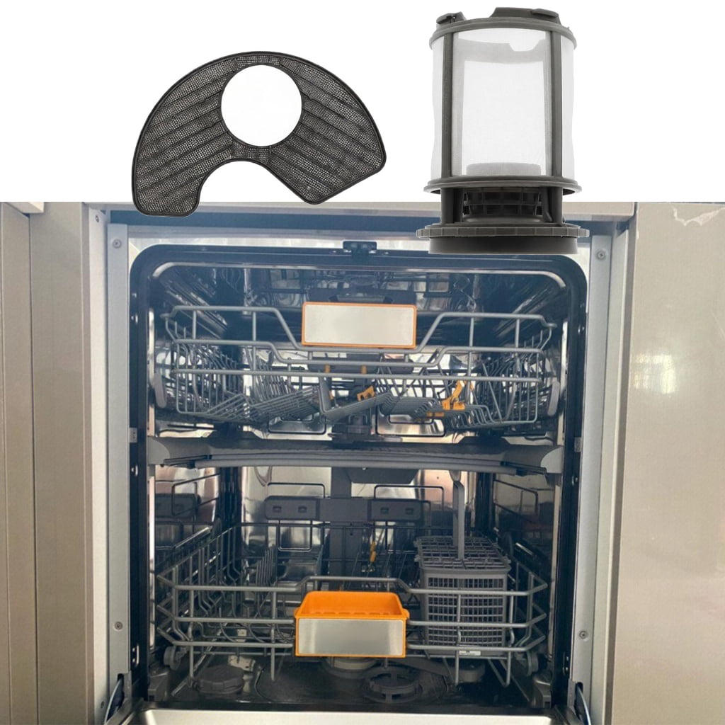 Miiottaa Original Dishwasher Pump Filter Cup And Fine Screen Replacement Set For Various Brands