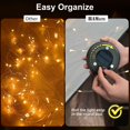 thumbnail image 4 of Solar Camping String Lights in Camping Fairy Light .Ft Camping Lights with Modes USB Outdoor String Lights Rechargeable Retractable String Light for Hiking Tent RV, 4 of 7