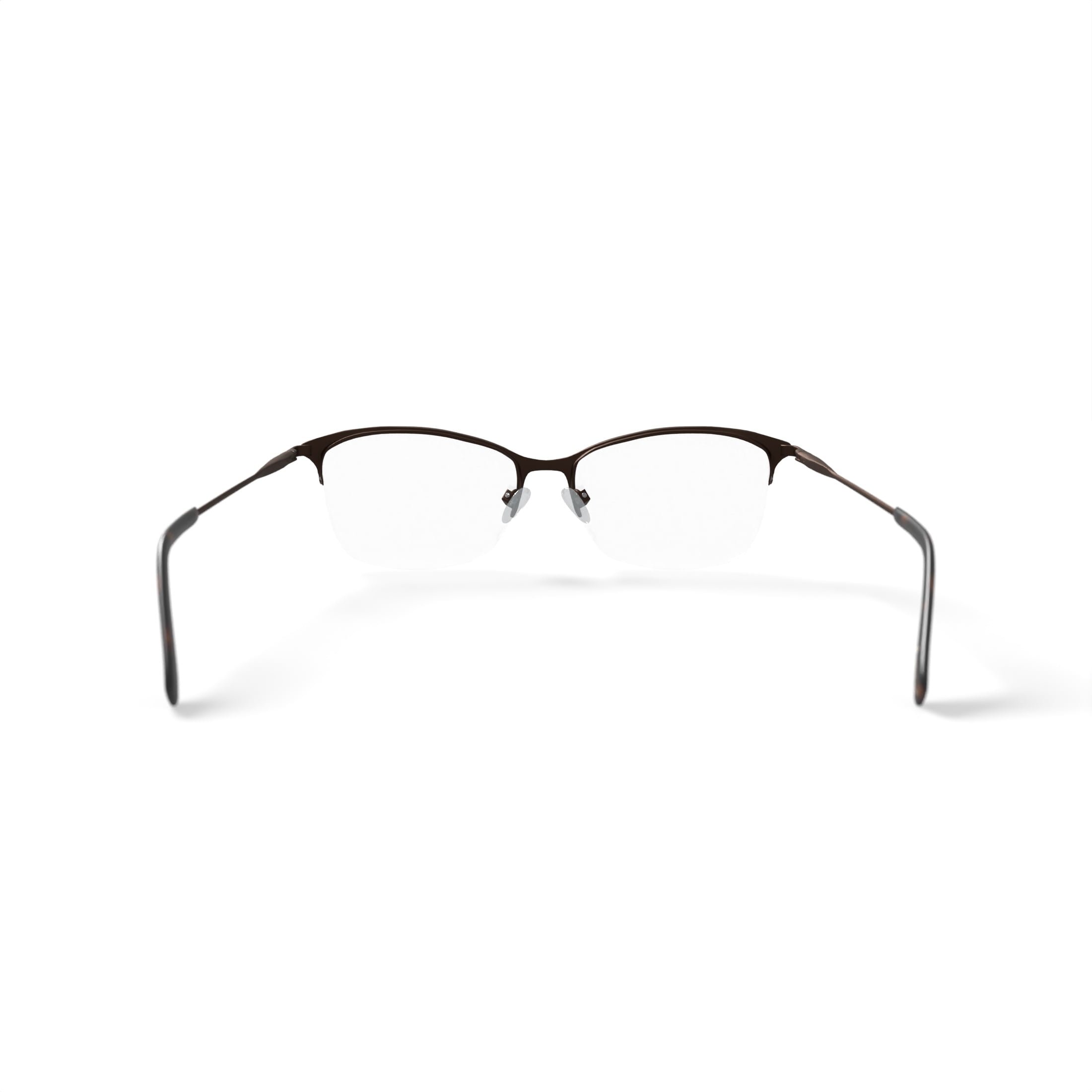 Love by Ellen DeGeneres Womens Prescripton Eyeglasses, Freret, Brown, 53-16-140, with Case