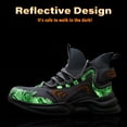 thumbnail image 4 of Tanleewa Steel Toe Work Shoes for Men Safety Shoes Nonslip Lightweight Sneakers Shoe Size 4.5, 4 of 10