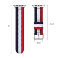 thumbnail image 2 of Yjmei compatible con correa de Apple Watch, correa de repuesto ajustable de nailon tejido fino para iWatch de 42 a 45 mm serie 5/4/3/2/1, 2 of 5