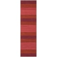 thumbnail image 3 of SAFAVIEH Marbella Winslow Striped Area Rug, Red, 5' x 8', 3 of 7