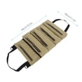 thumbnail image 2 of BeesClover Sac à Outils Enroulable Design Multi-Poches Pochette de Transport Multi-Usage pour Tournevis Douilles Semelle, 2 of 7