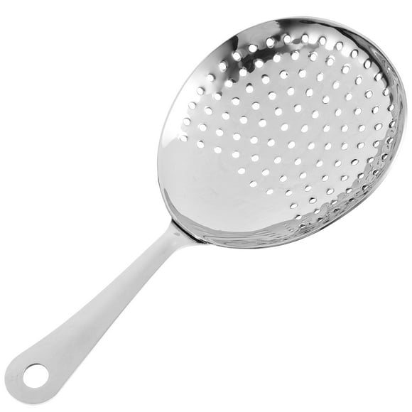 KAKOWELY cocktail strainer Stainless Steel Cocktail Strainer Filter Barware Bar Supplies for Bartenders and Mixologists (Silver)6.89"X3.15"X0.59"