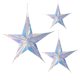 thumbnail image 1 of 3 colgantes de estrellas de colores para decoración navideña, bodas y cumpleaños (12 pulgadas, 16 pulgadas, 24 pulgadas, 1 unidad de cada tamaño)., 1 of 7